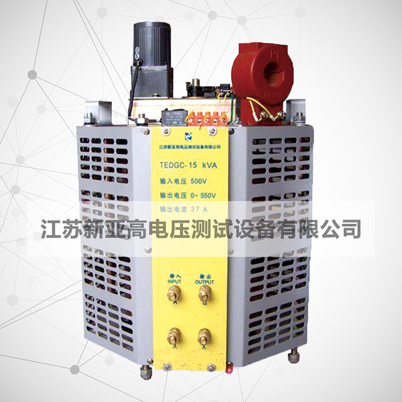 Electric contact voltage regulator